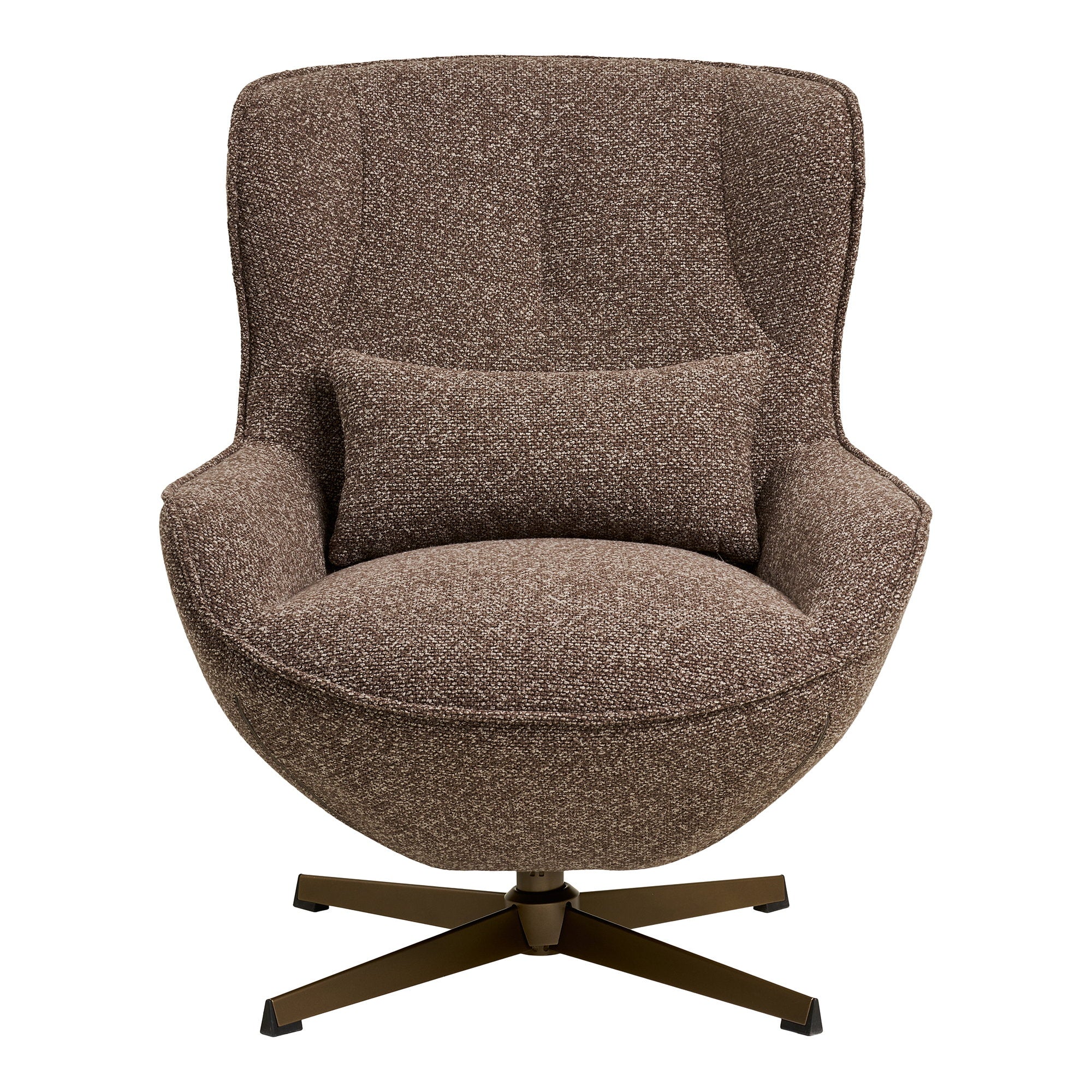 Blenheim Lounge chair with swivel – Brown