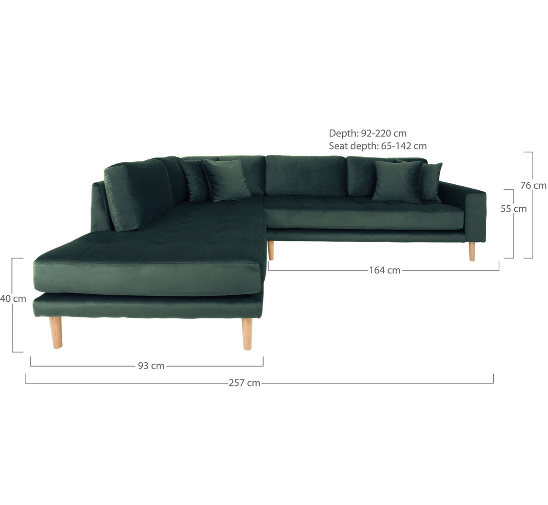 Lido Corner Sofa With Open End