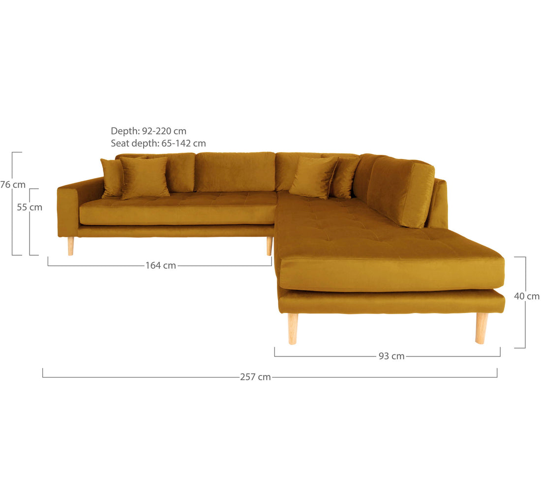 Lido Corner Sofa open end