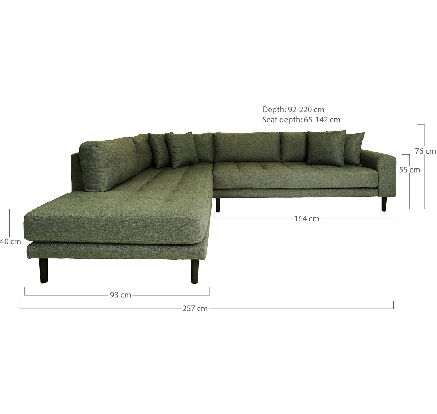 Lido Corner Sofa With Open End
