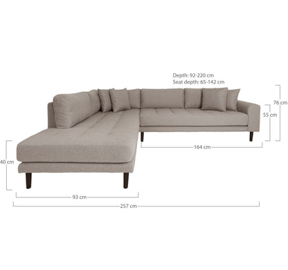 Lido Corner Sofa With Open End