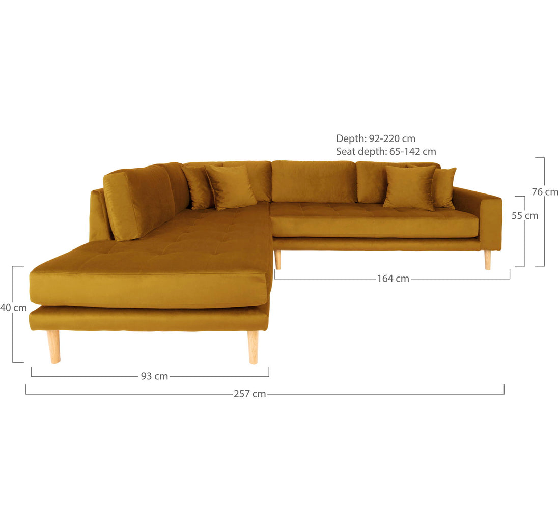 Lido Corner Sofa open end