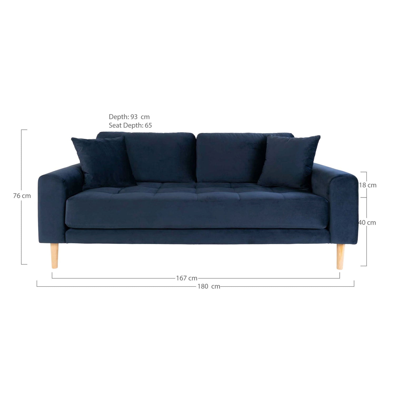 Lido 2,5 Seater Sofa