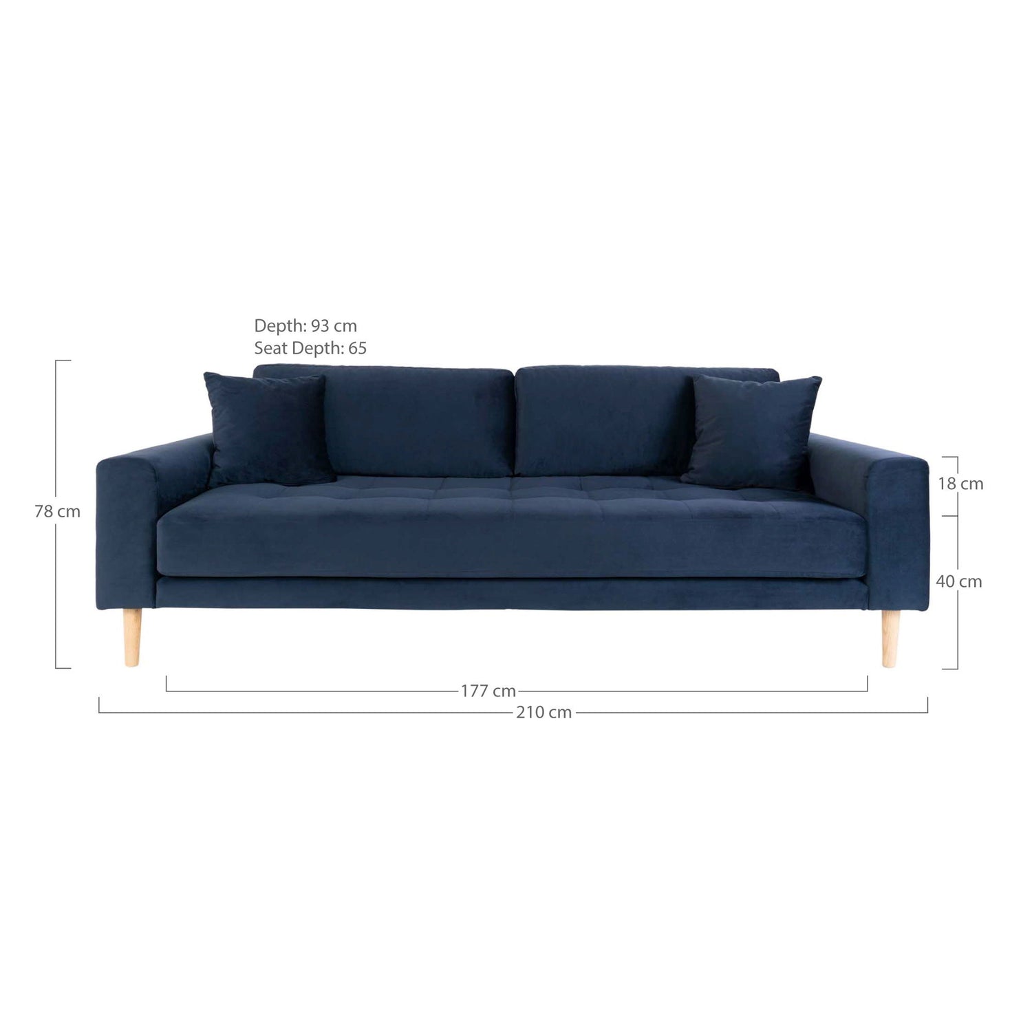 Lido 3 Seaters Sofa