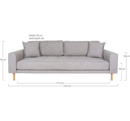 Lido 3 Seater Sofa