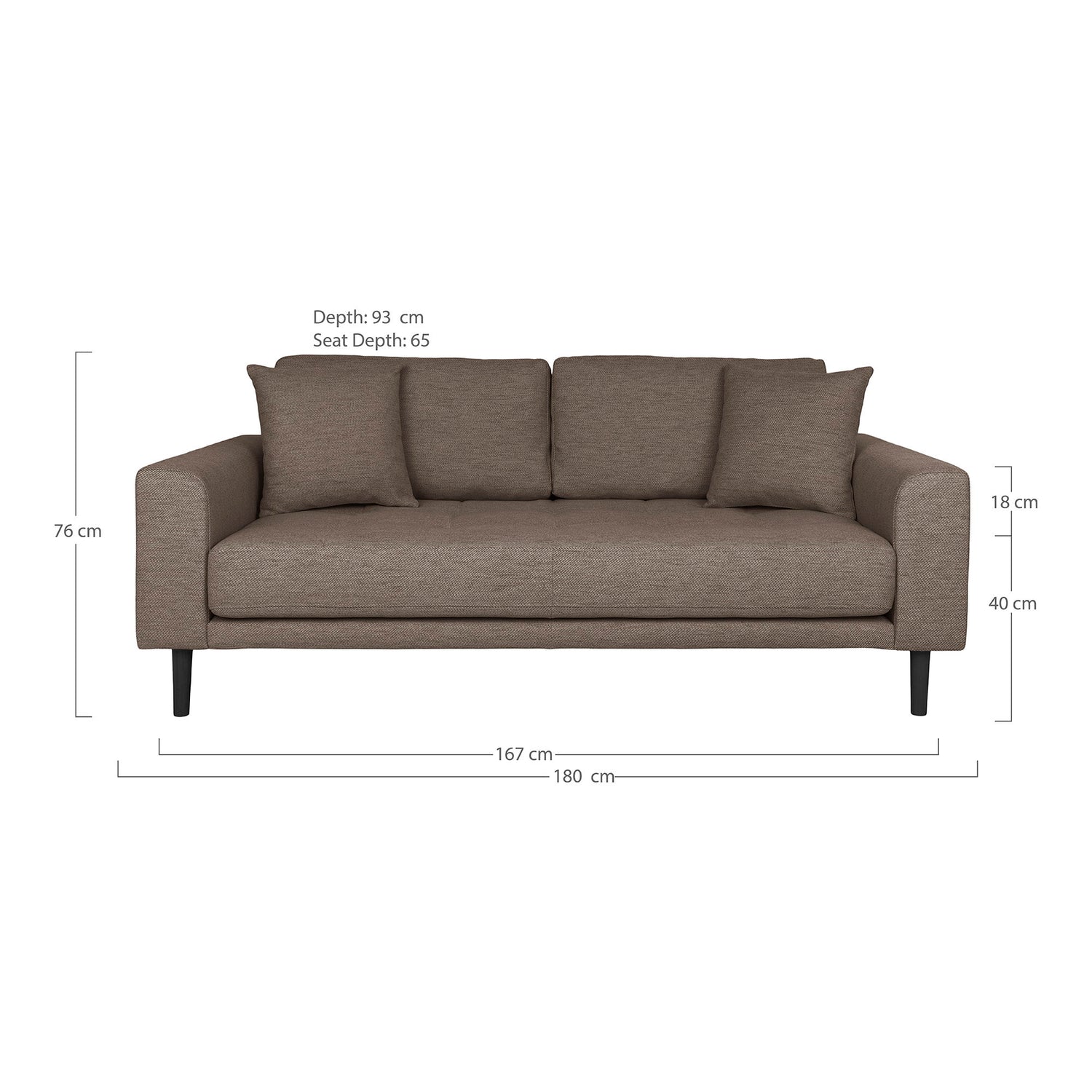 Lido 2,5 Seater Sofa