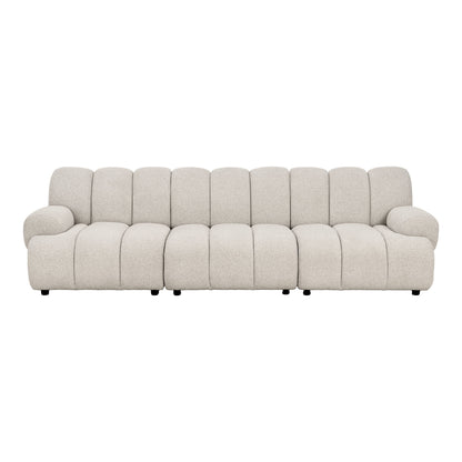 Taza 3,5 person modular sofa – Sand