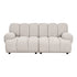 Taza 2,5 person modular sofa – Sand