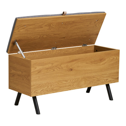 Barco Bench with storage – Natural