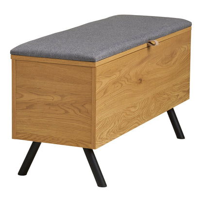 Barco Bench with storage – Natural