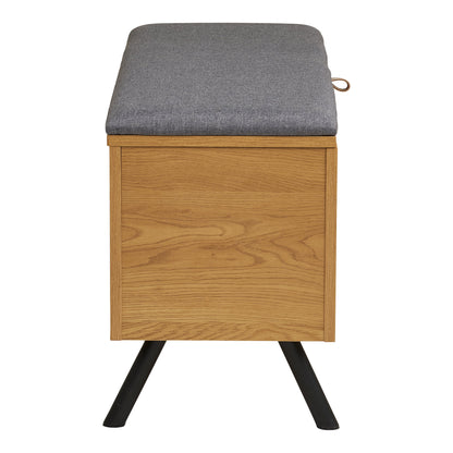 Barco Bench with storage – Natural