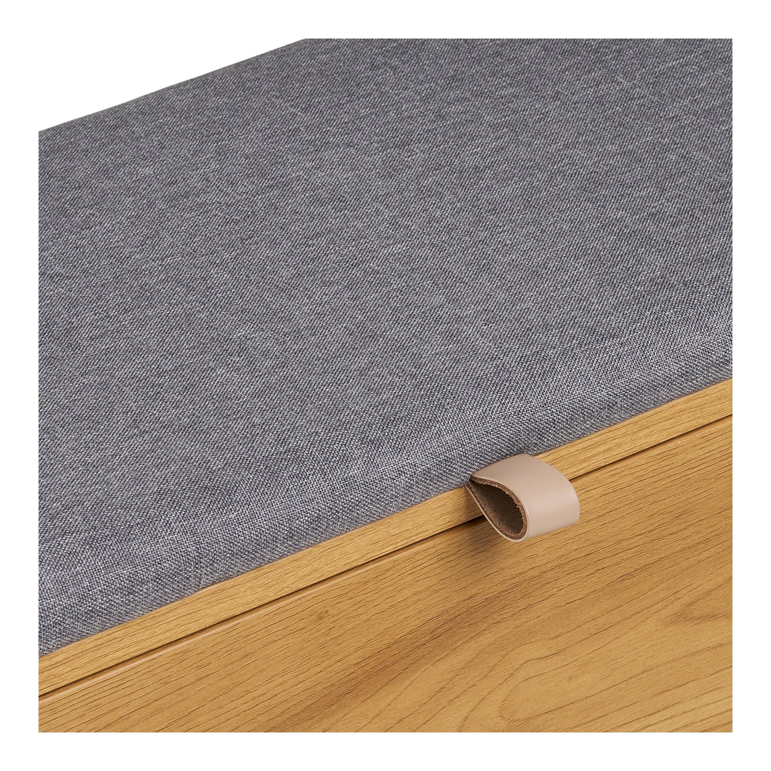 Barco Bench with storage – Natural