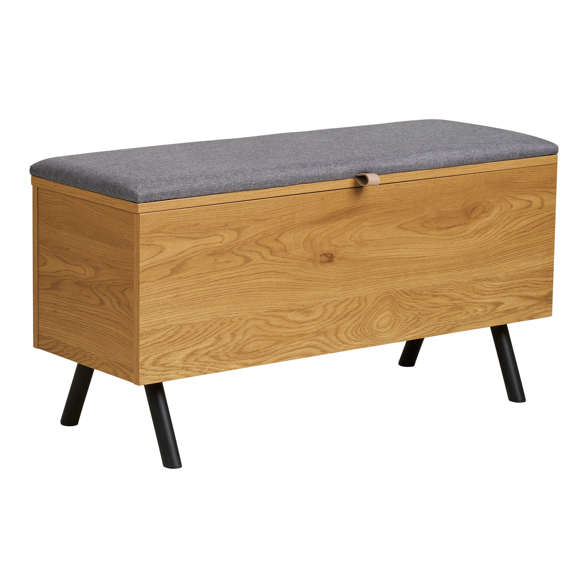Barco Bench with storage – Natural