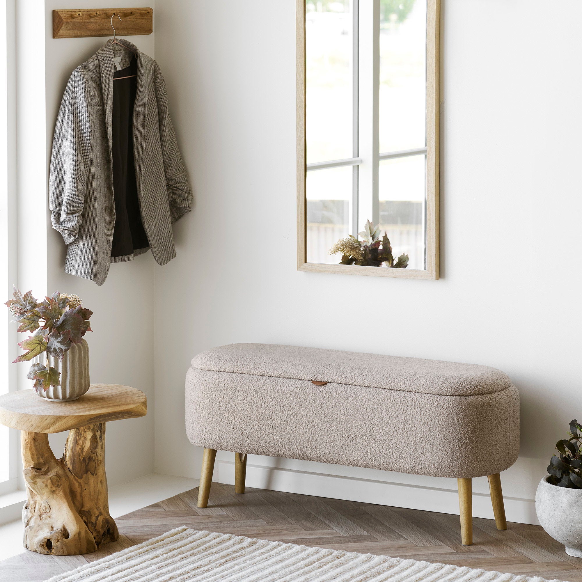 Harlow Bench – Beige