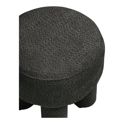 Canberra Pouf – Charcoal
