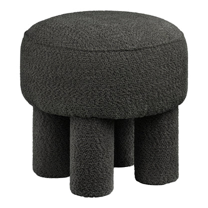 Canberra Pouf – Charcoal