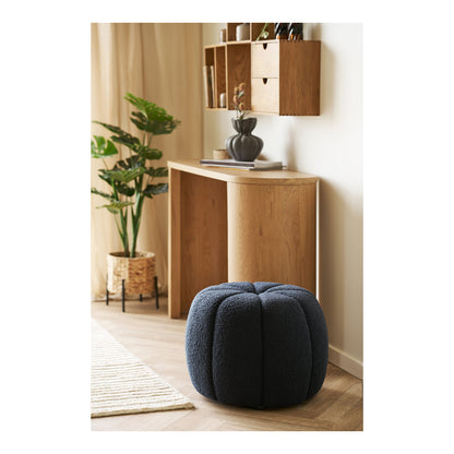 Paisley Pouf – Navy