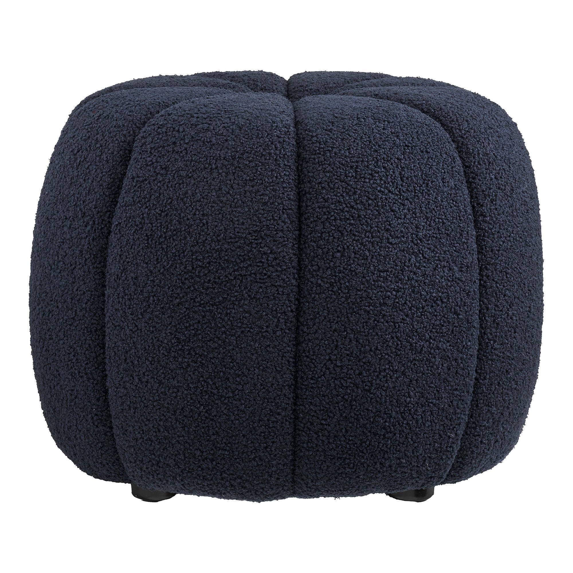 Paisley Pouf – Navy