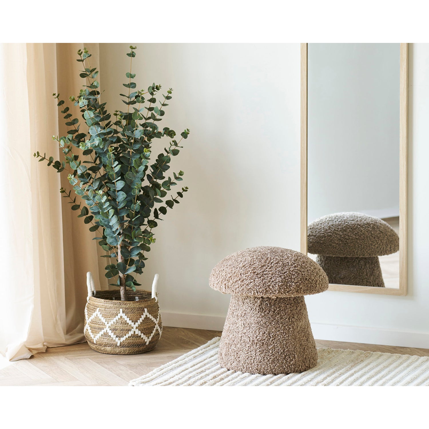 Enna Pouf – Brown