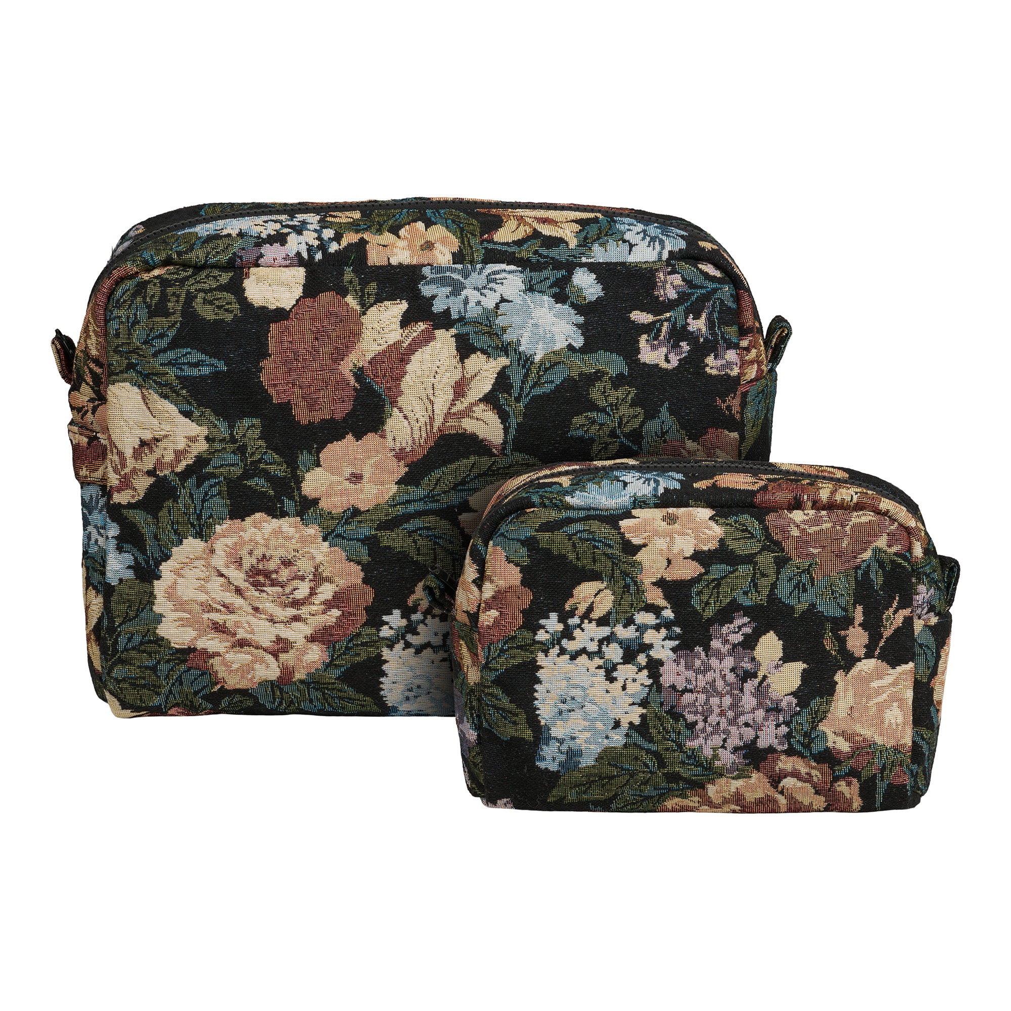 Zoe Toilet Bags – Black mix