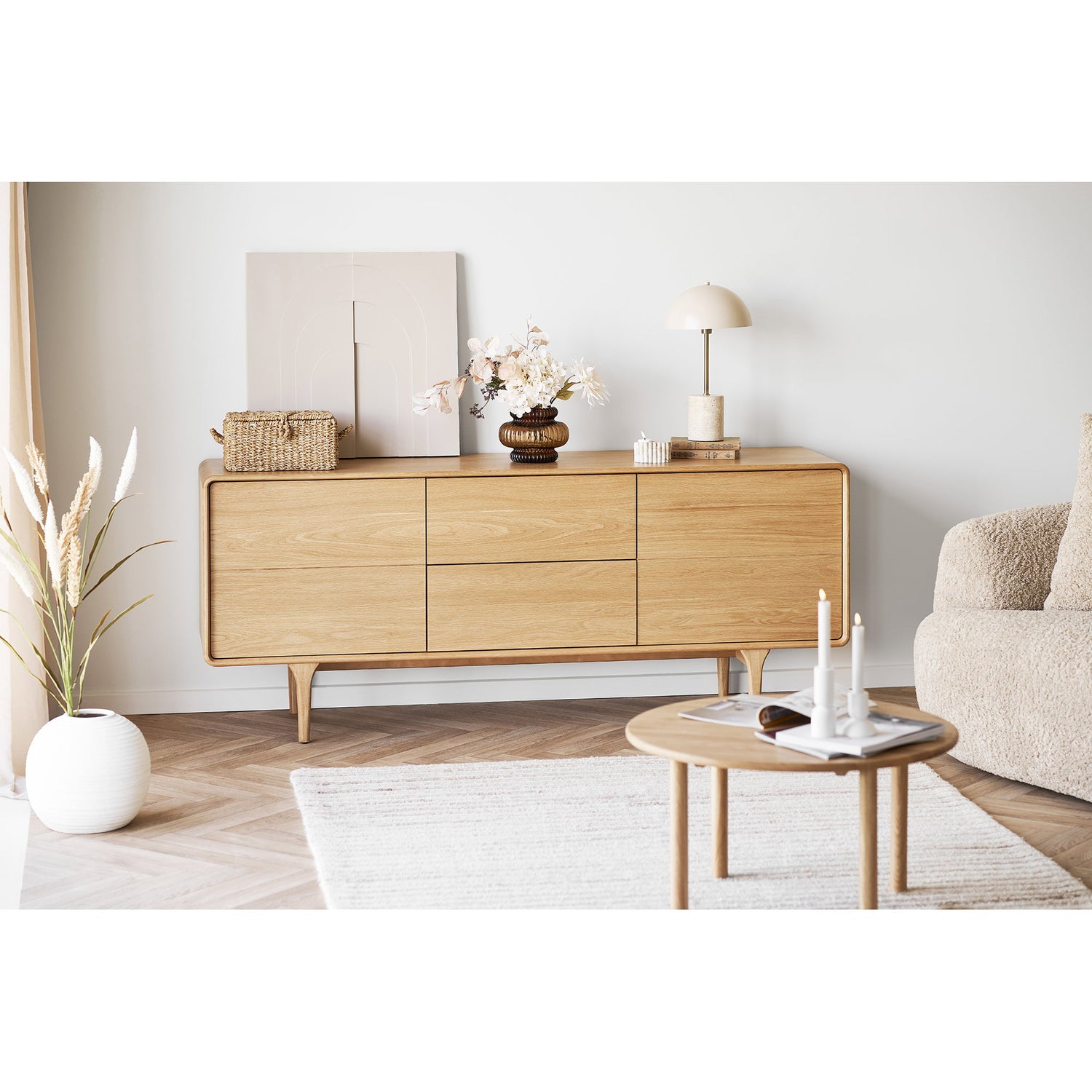 Jena Coffee Table – Oak – Natural