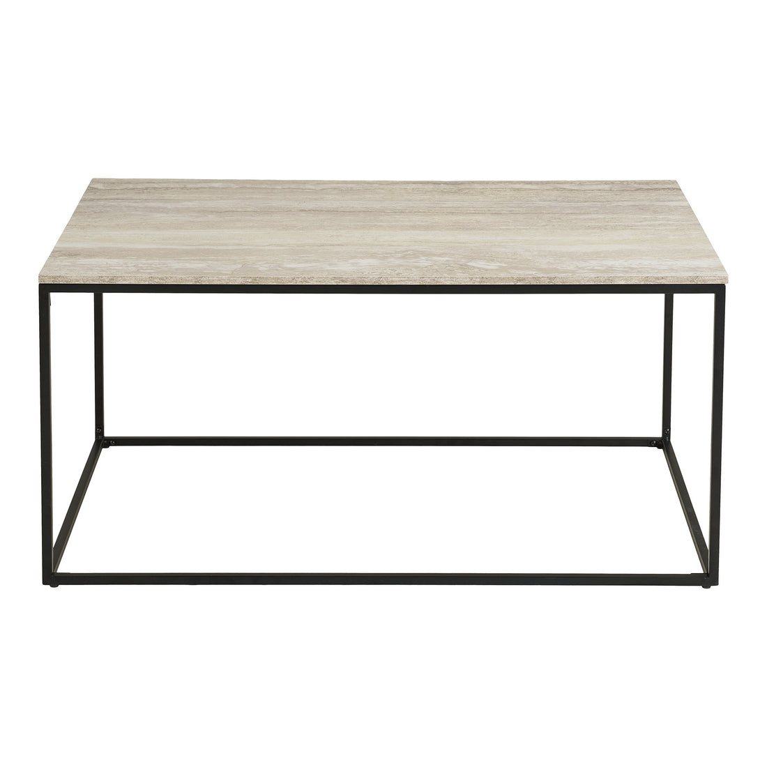 Vita Coffee Table – Black / Beige