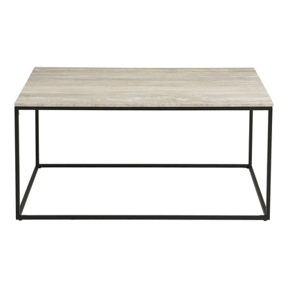 Vita Coffee Table – Black / Beige