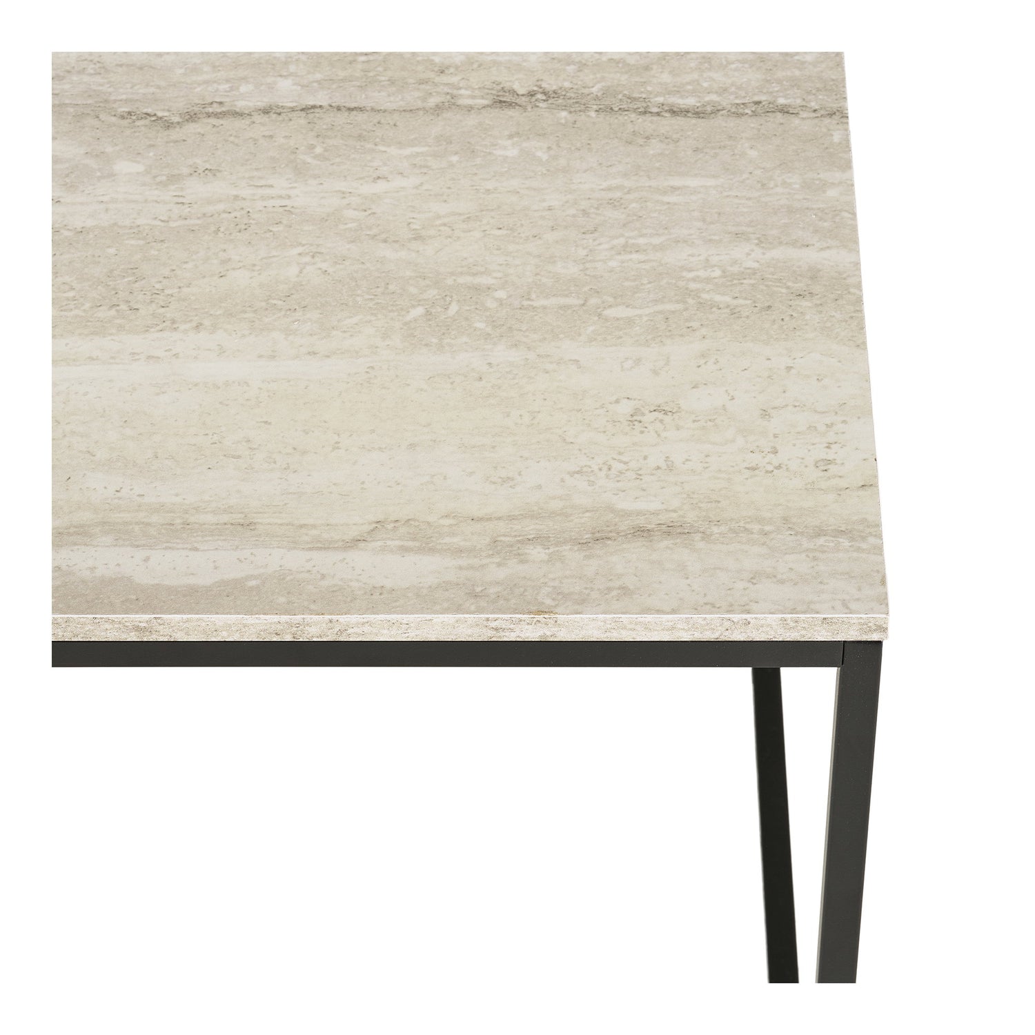 Vita Coffee Table – Black / Beige