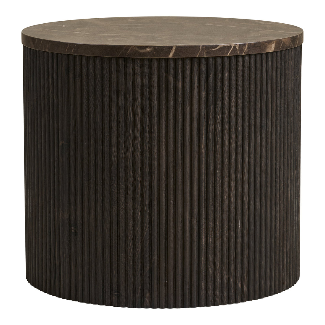 Rota Side Table – Dark Brown