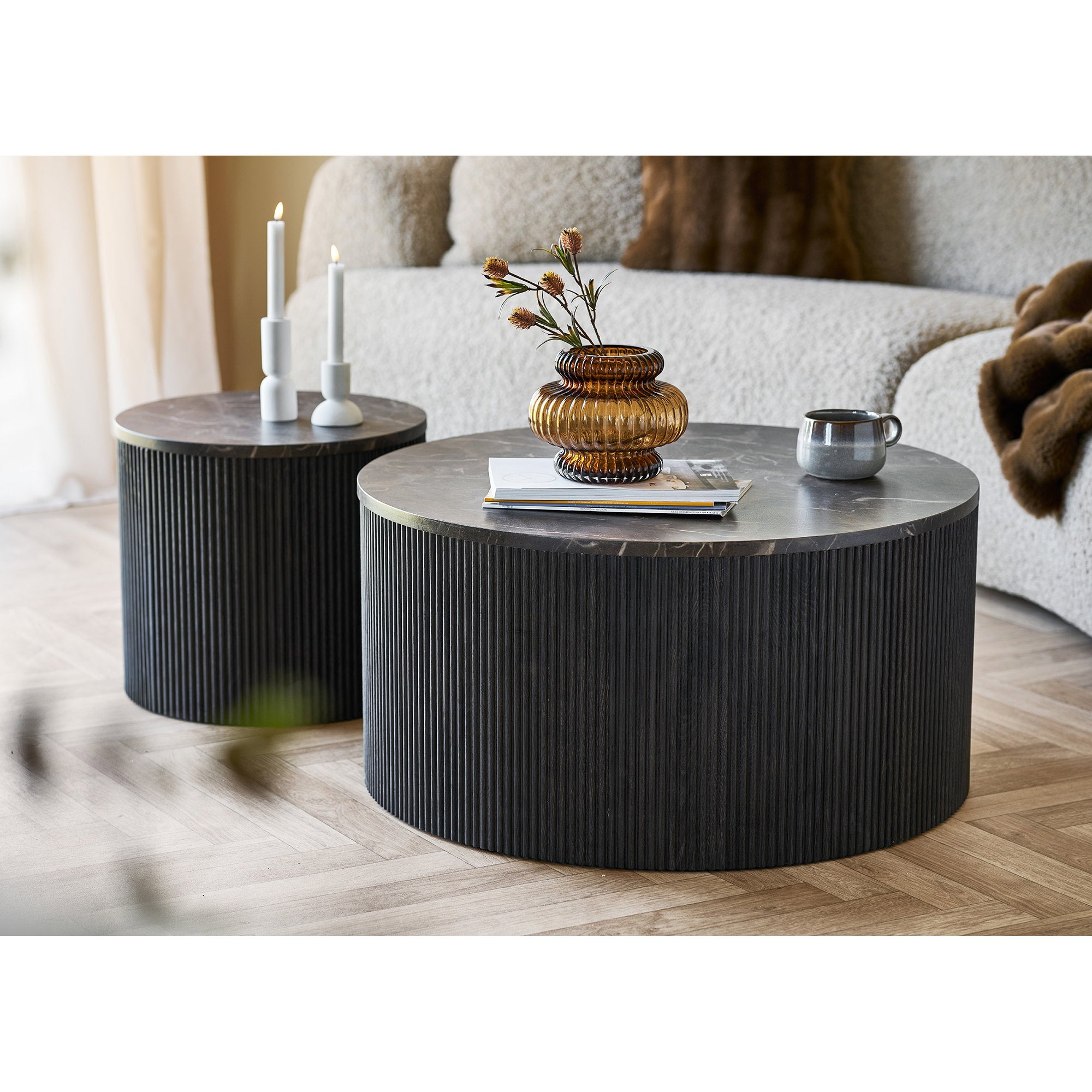 Rota Coffee Table – Dark Brown