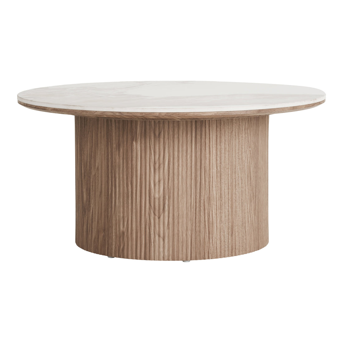 Athens Coffee Table – White / Brown