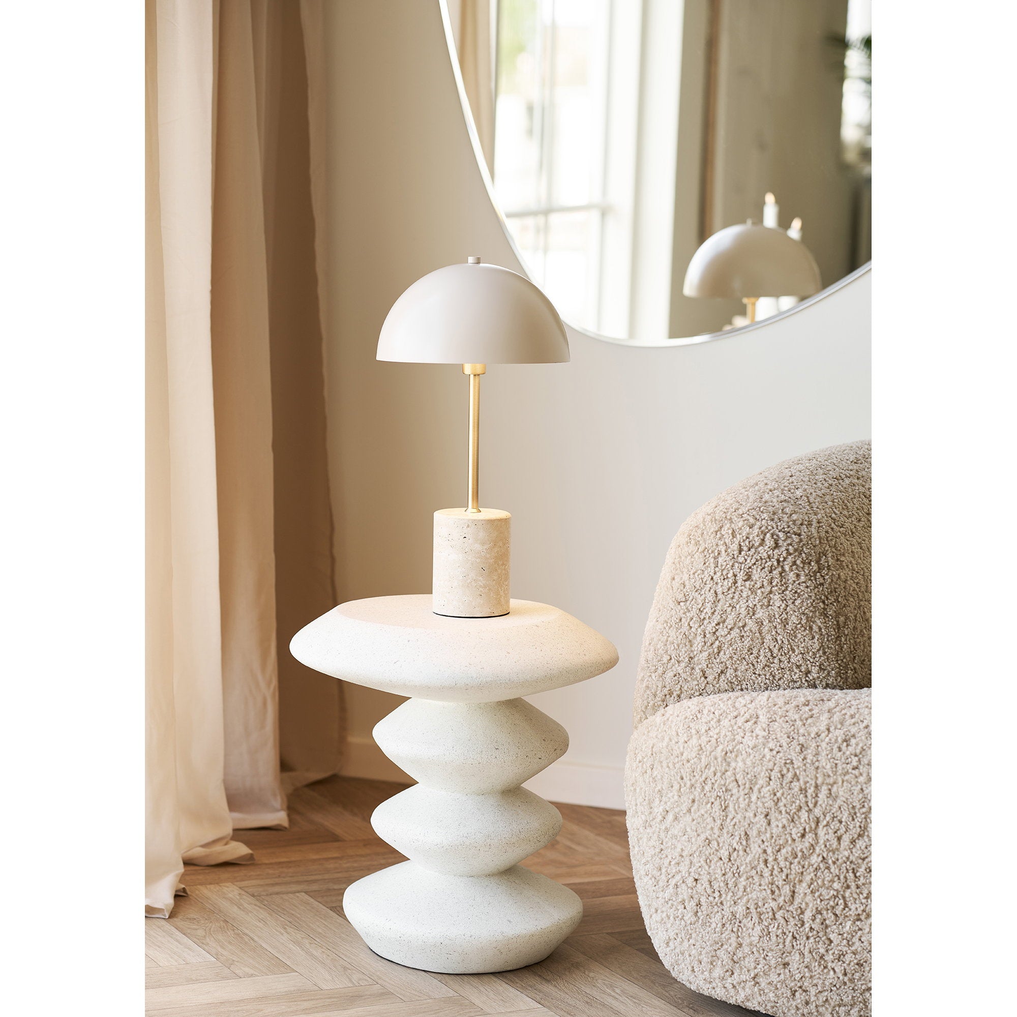 Blackburn Side Table – White