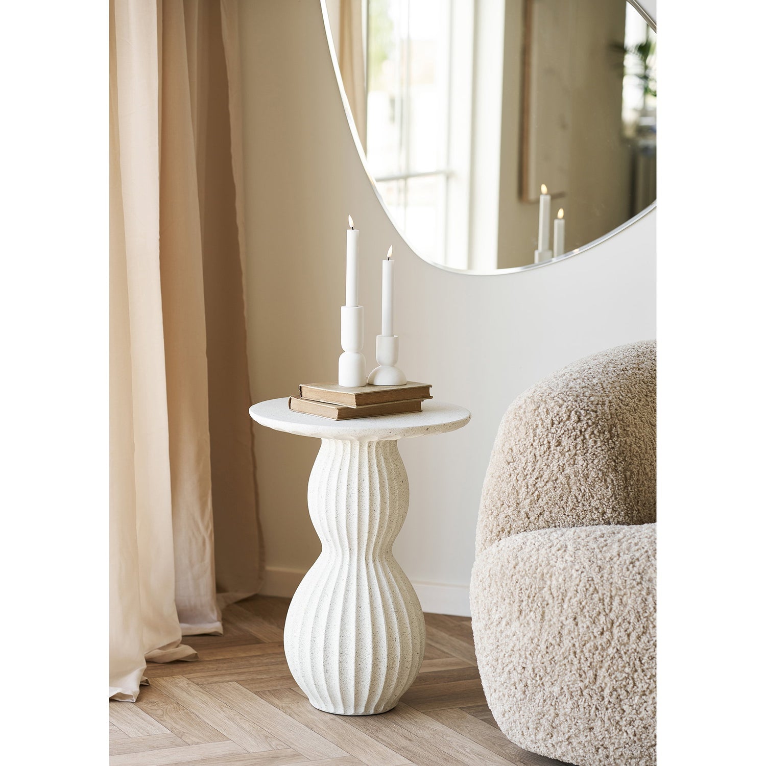 Newtown Side Table – White
