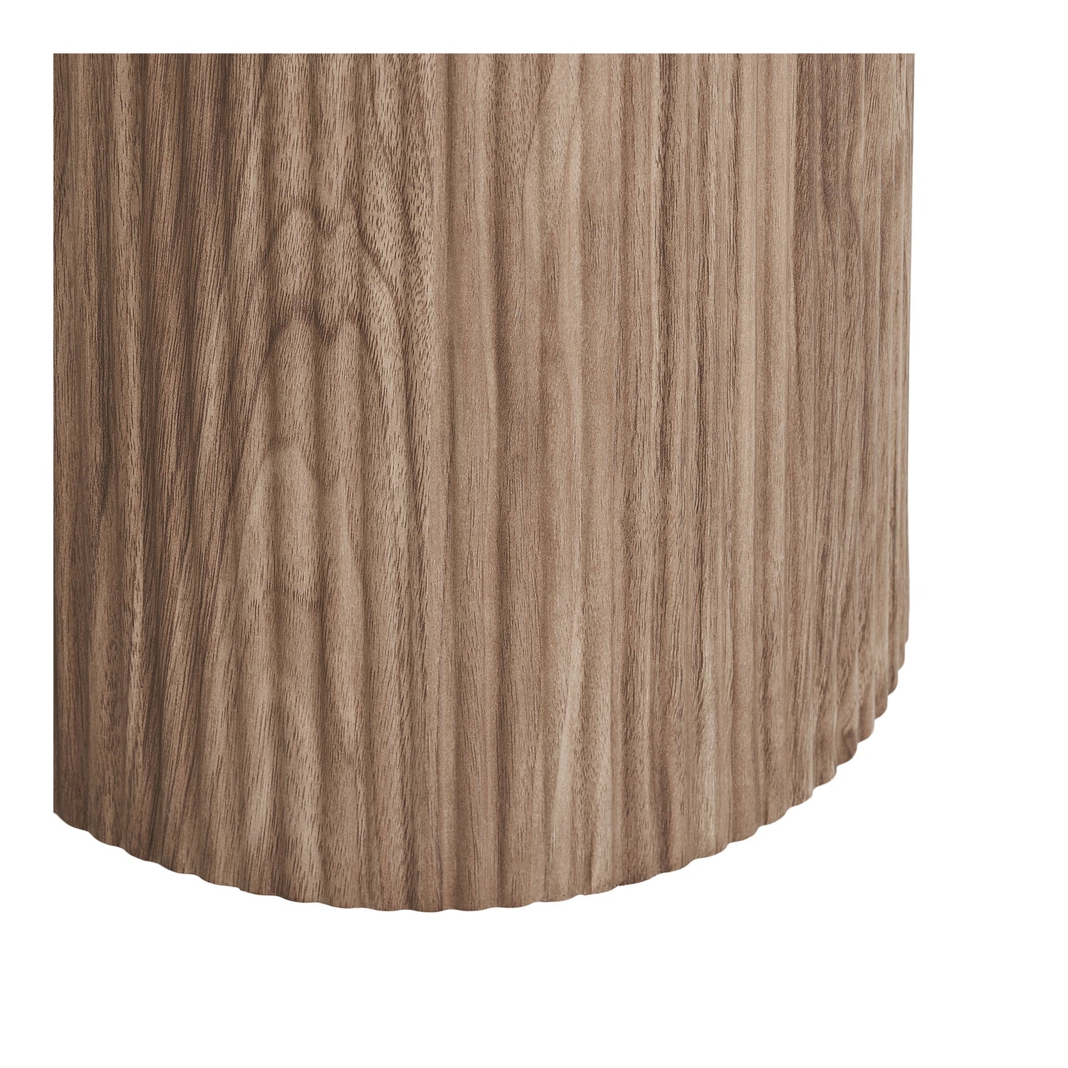 Athens Side Table – White / Brown