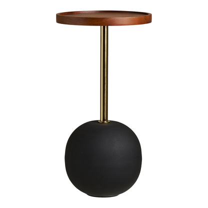 Sirone Side Table – Natural / Black