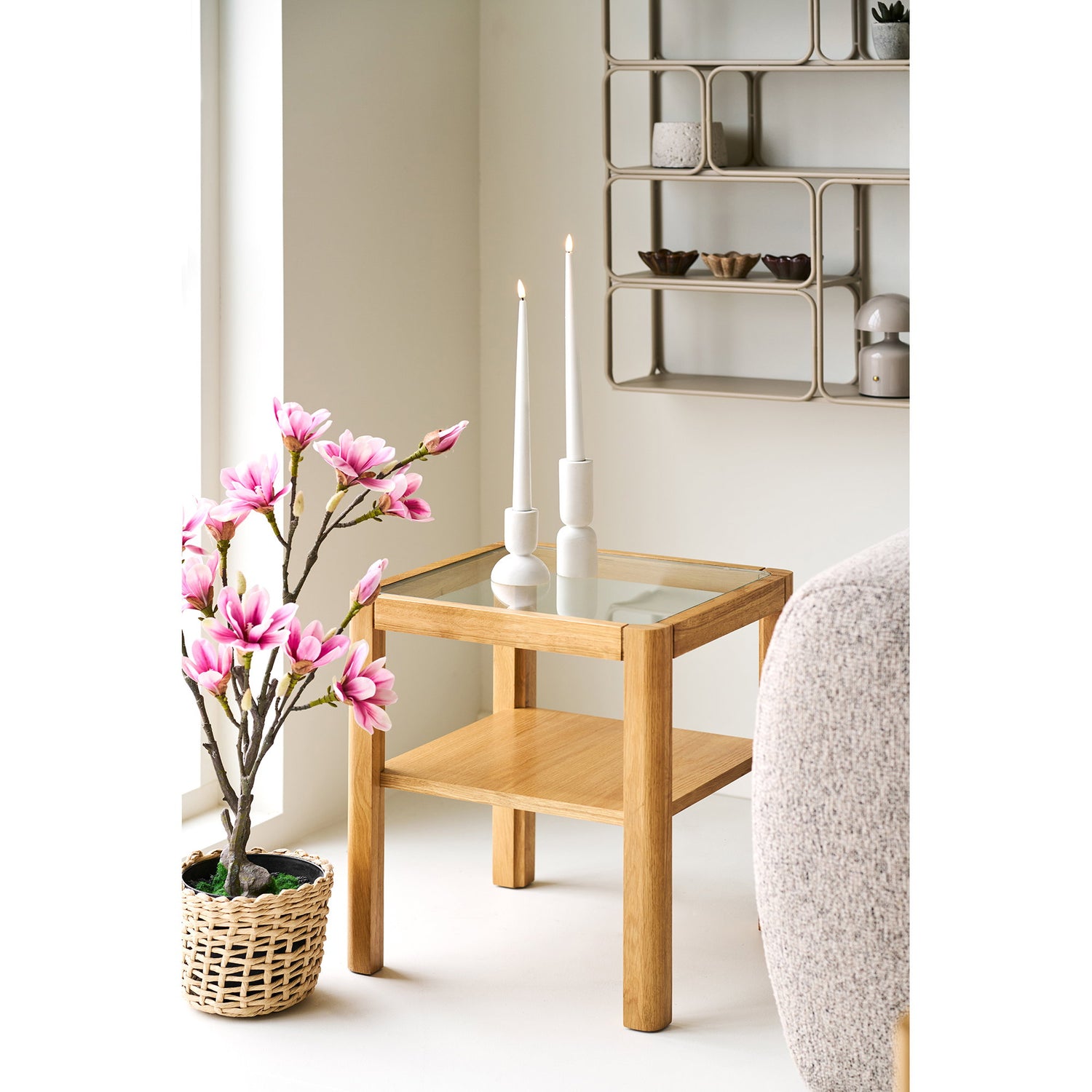Lourmarin Side Table – Oak – Oak