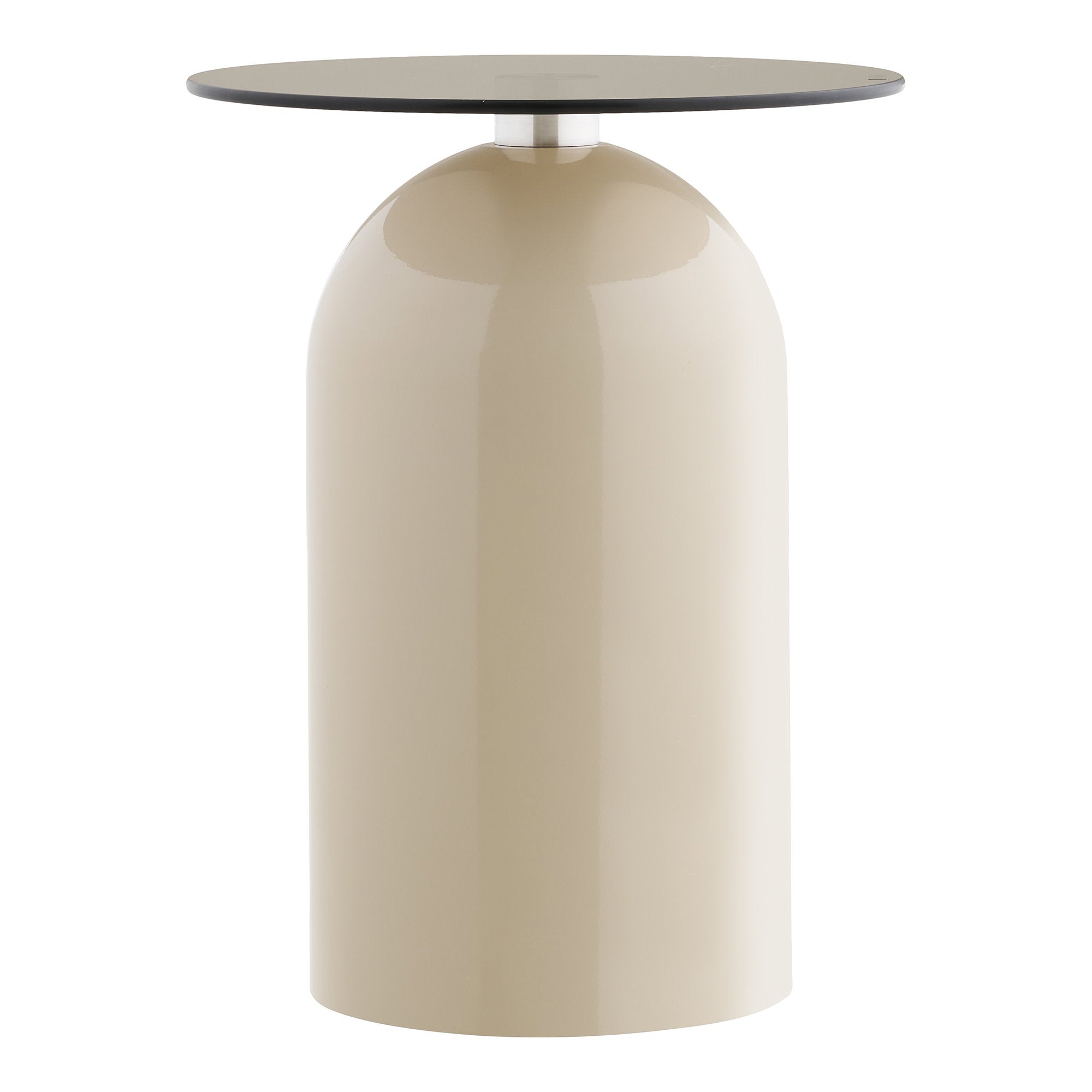 Ravello Side Table – Beige / Grey