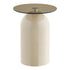 Ravello Side Table – Beige / Grey