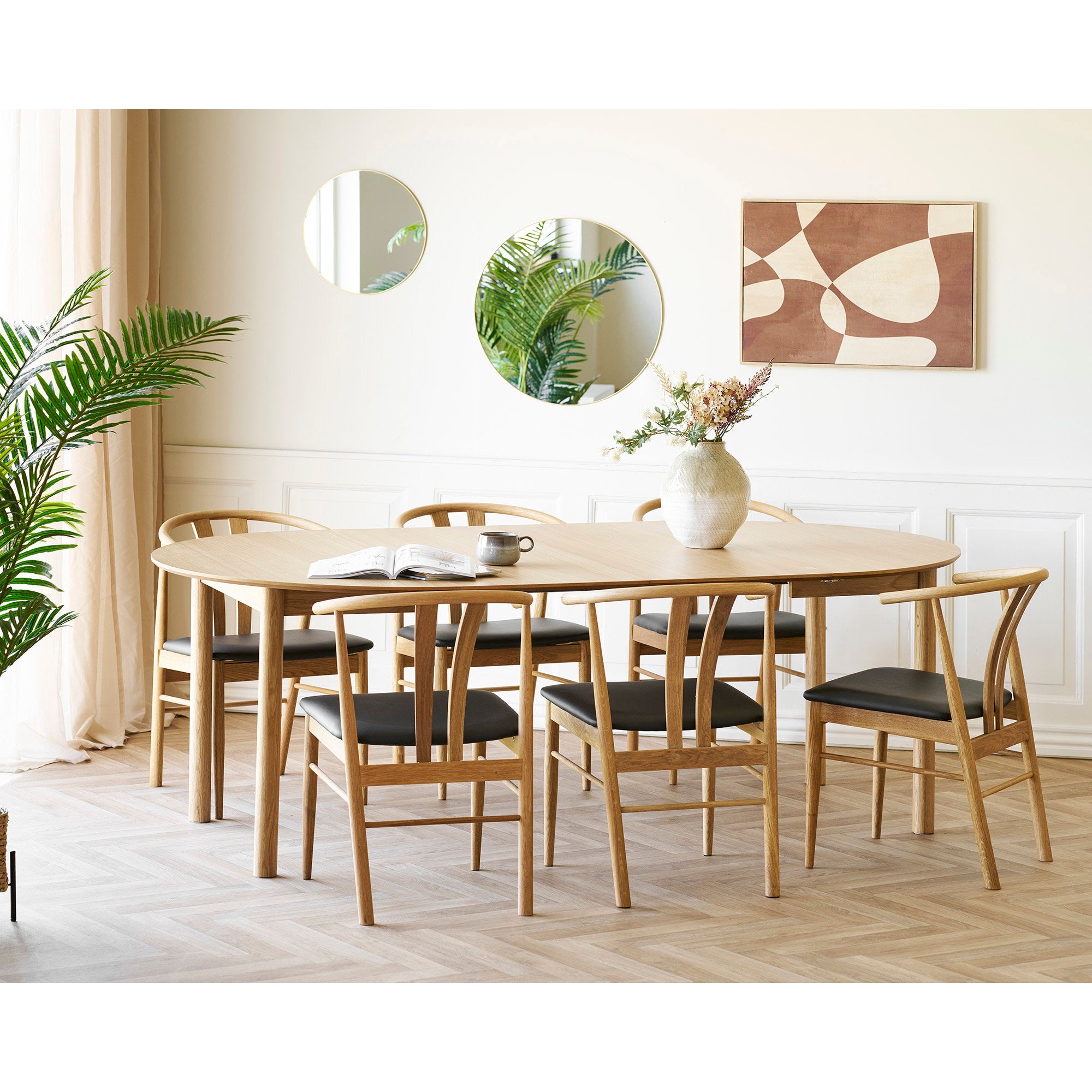 Bundaberg Dining Table – Oak – Natural