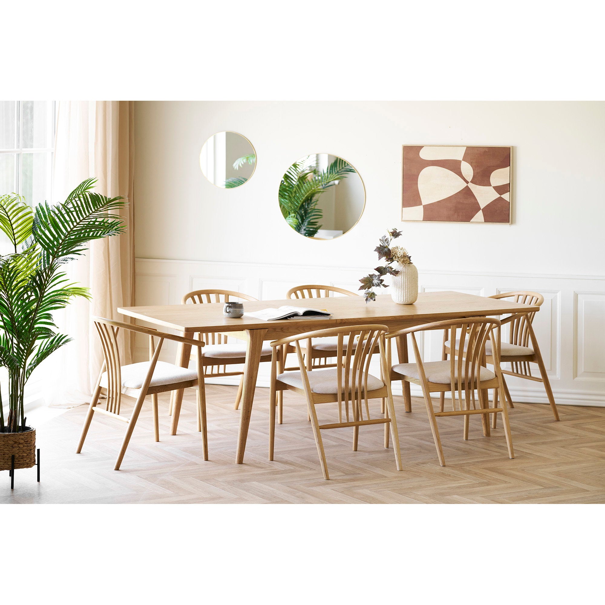 Darwin Dining Table – Oak – Natural