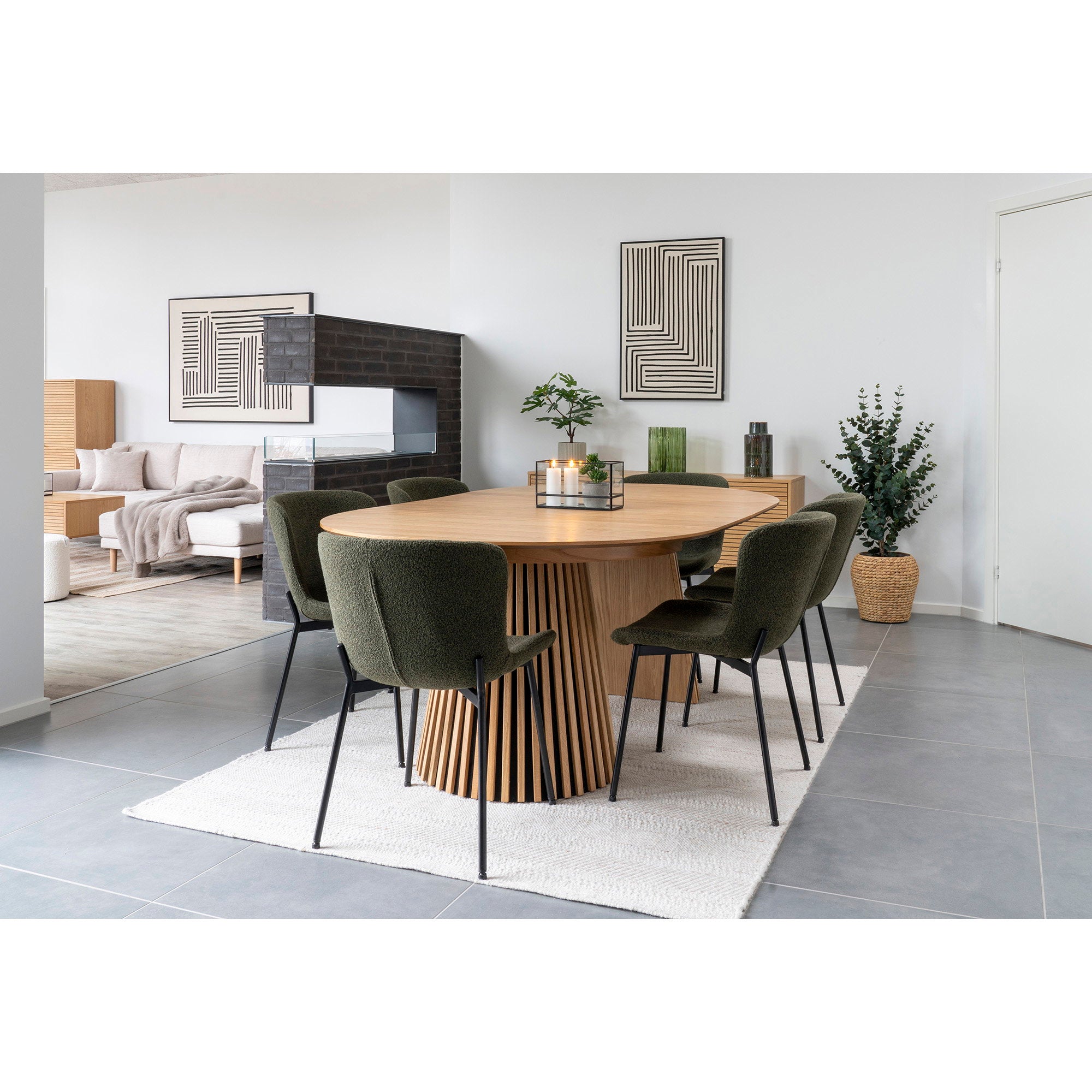 Osaka Dining Table – Oak – Oak