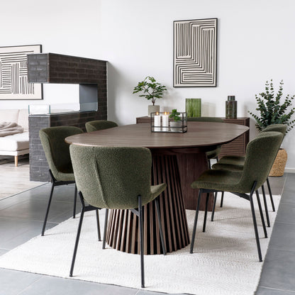 Osaka Dining Table – Oak – Smoked