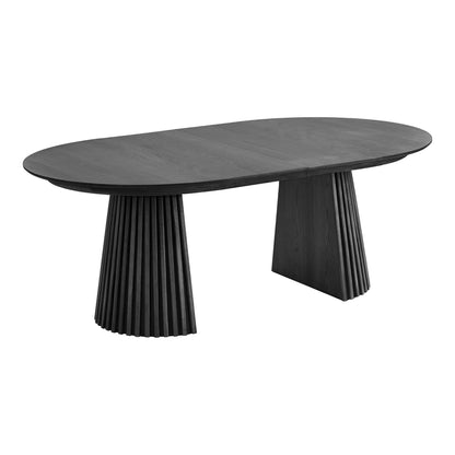Osaka Dining Table – Oak – Black