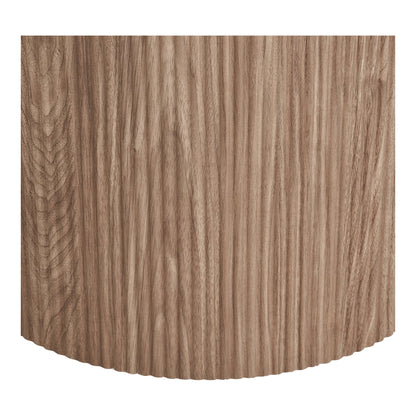Athens Dining Table – White / Brown