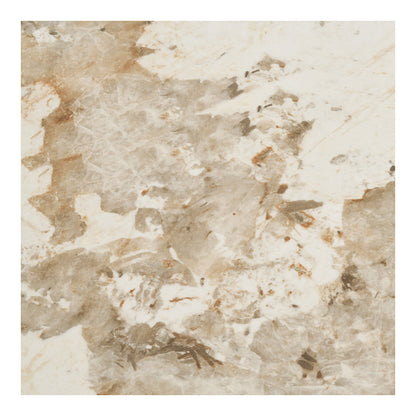Athens Dining Table – White / Brown