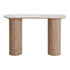 Athens Console Table – White / Brown