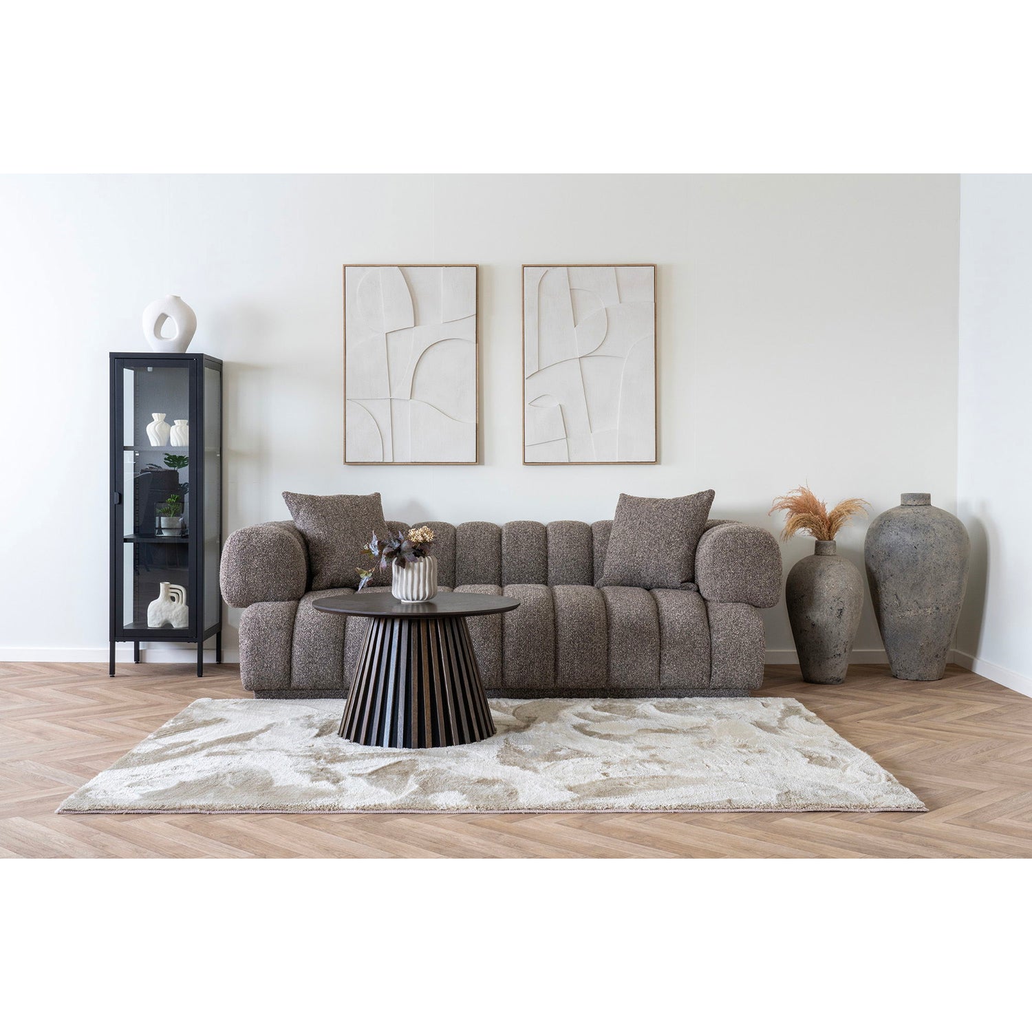 Brisbane Slim Display Cabinet