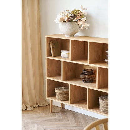 Oshawa Book Shelf – Oak – Natural