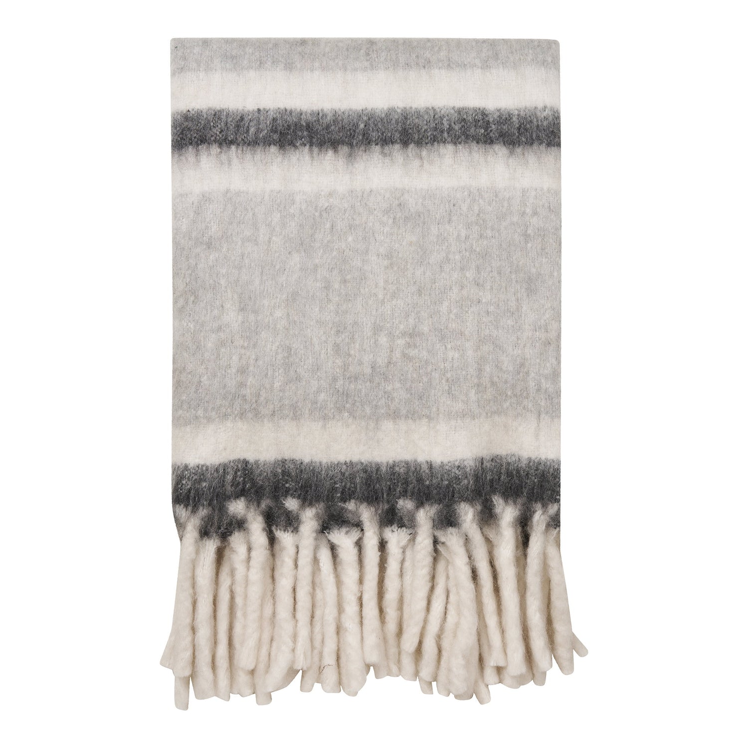 Carmel Plaid – Grey / White