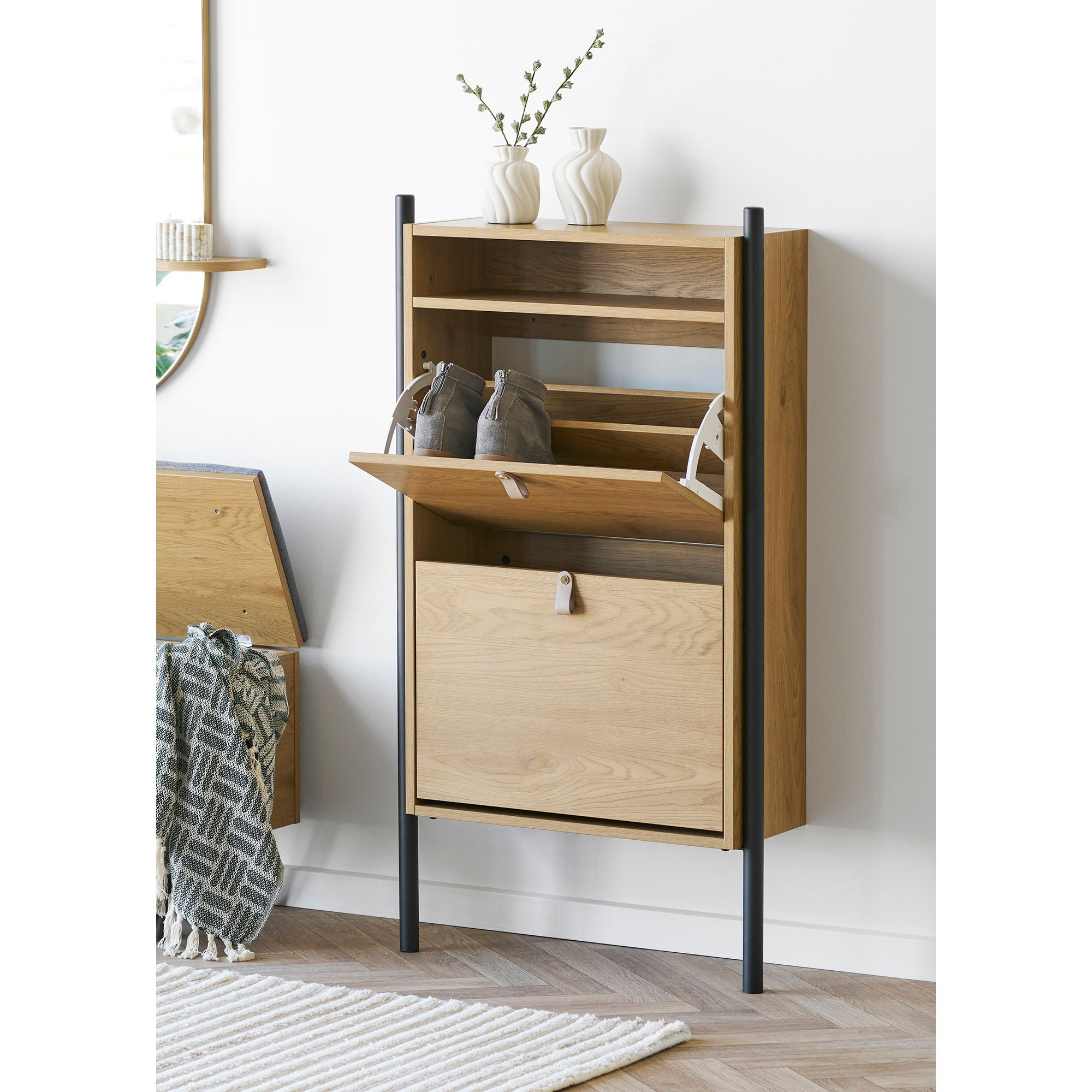 Barco Shoe Cabinet – Natural